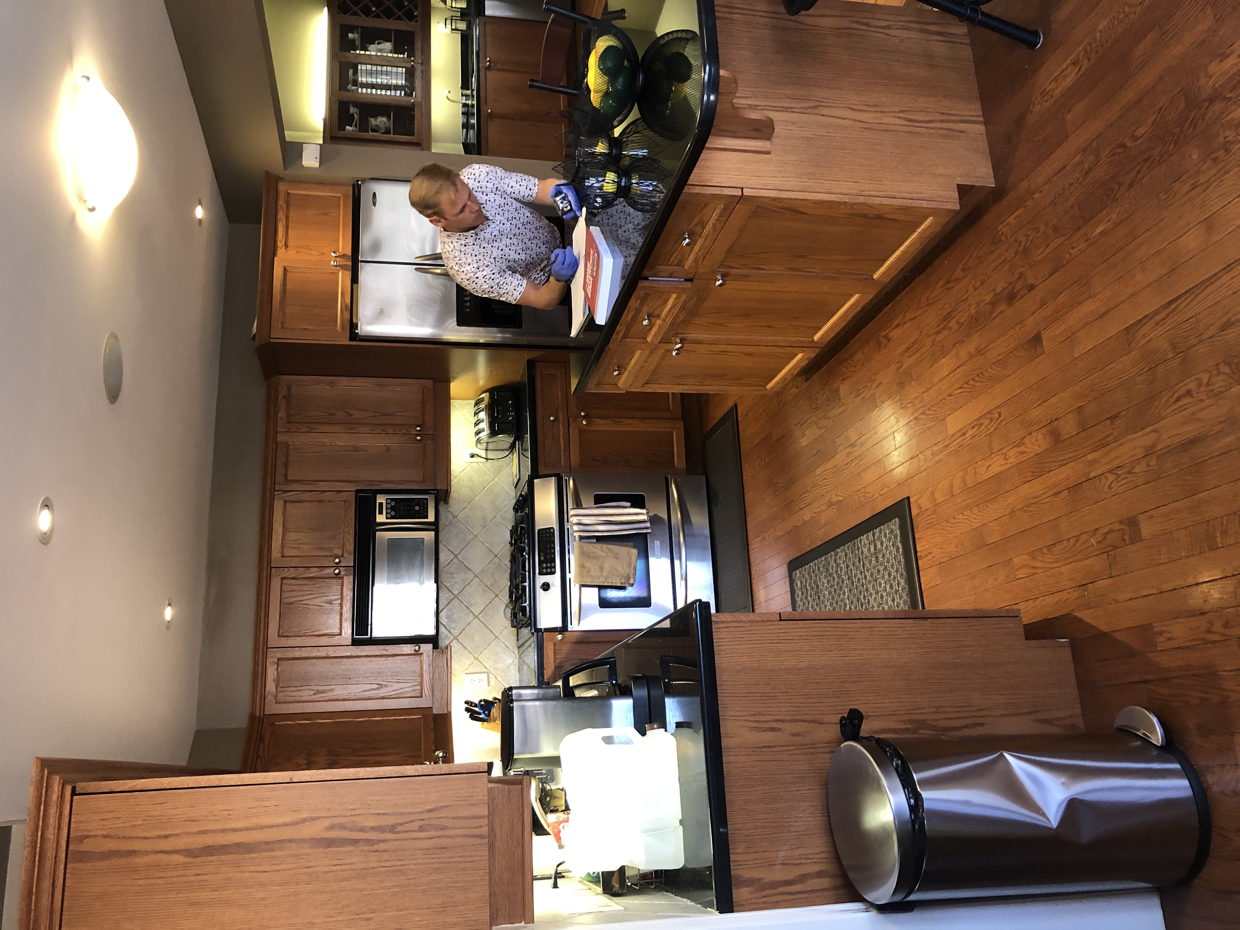 Kitchen Transformation before renovation